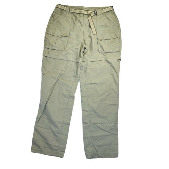 L.L. Bean Pants Vtg 9s Ll Bean Mens Large Tall Convertible Zip Off